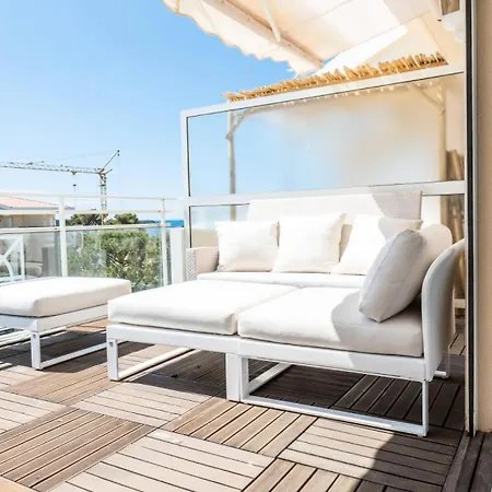 Résidence 3p De Standing, Piscine, Vue Mer, à 2 Pas Des Plages - 3p De Standing, Piscine, Vue Mer, à 2 Pas Des Plages Mae-2423 Cannes